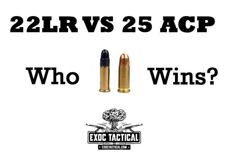 22LR vs 25 ACP - Pocket Pistol Caliber Comparison
