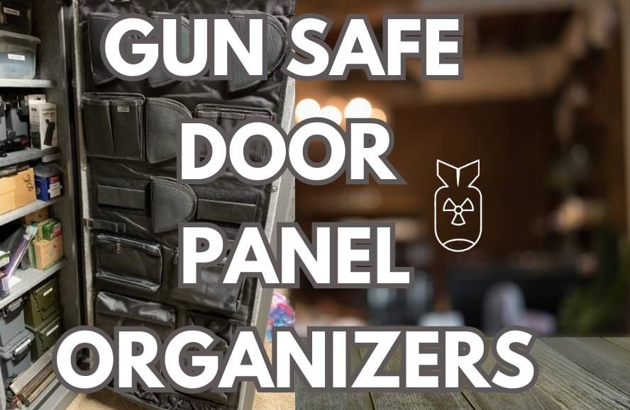 gun safe pistol holder door